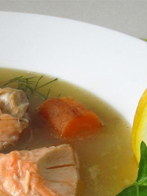 Рыбная солянка из семги - домашний рецепт