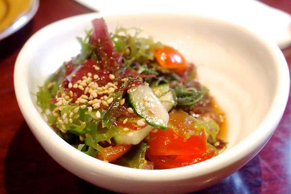 Салат из морской капусты - отличный рецепт обеда для беременных