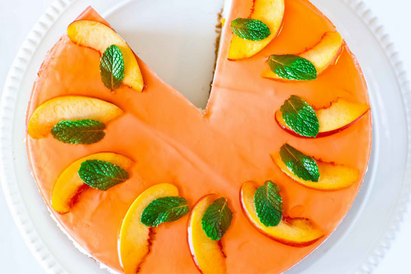 Апельсиновый торт без выпечки