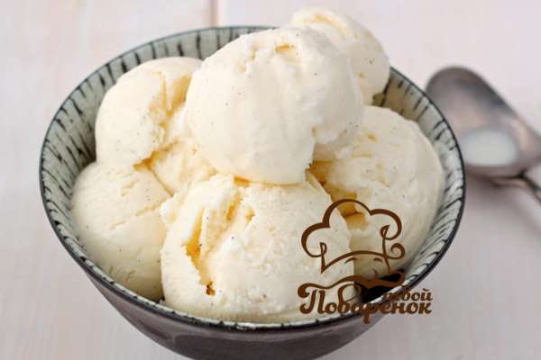 Как сделать мороженое с ванилью дома