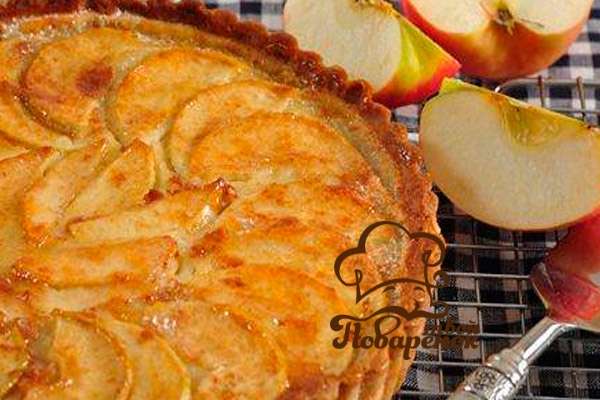 Пирог с творогом и яблоками - оригинальный рецепт