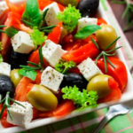 Греческий салат на новый год