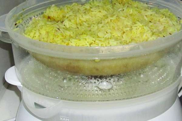 Как приготовить рис в пароварке