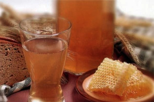 Закваска для кваса - рецепт на меду