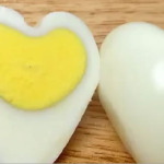 Сердце из яйца