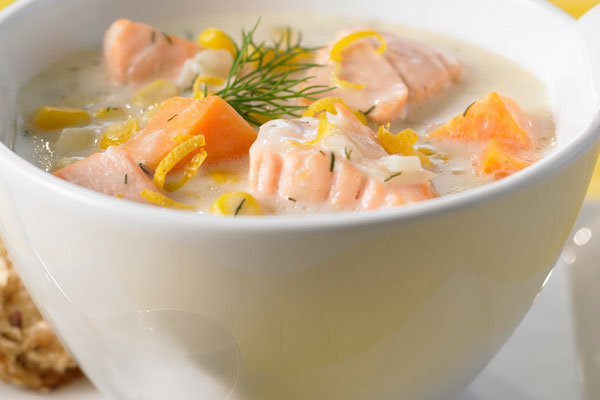 Суп из семги со сливками – 5 рецептов скандинавской кухни