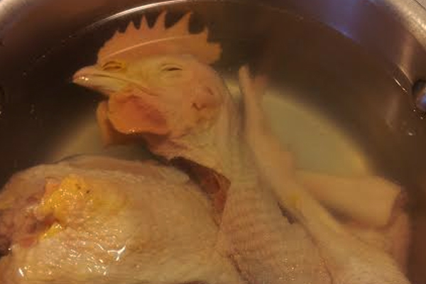 Холодец из куриных лапок и голов рецепт с фото пошагово