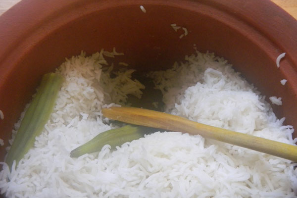 Паровой рис в мультиварке
