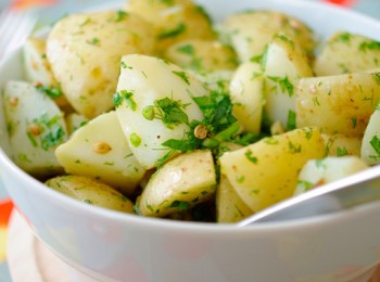 Обед из картофеля