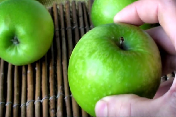 Как сделать карвинг по яблоку