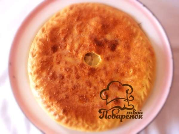 Чуду Даргинское с картошкой и курицей