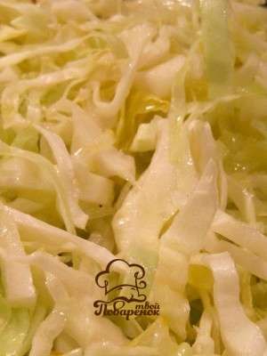 Домашний рецепт квашеной капусты без соли