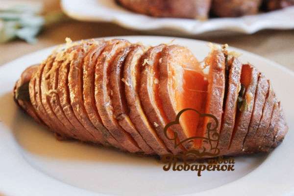 Новогодняя «Гармошка» - оригинальный рецепт закуски из телятины