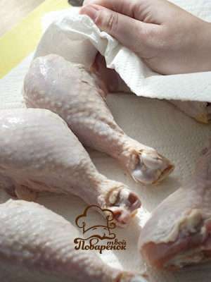 Тушеные куриные ножки со сладким перцем - классический рецепт