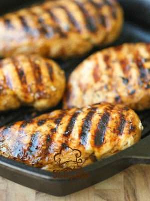 Куриное филе по-арабски на сковороде-гриль - классический рецепт